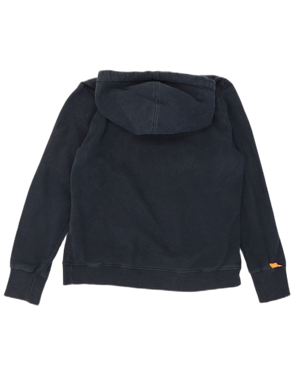Damski sweter z kapturem Superdry Graphic, UK 18 XL, granatowy, bawełniany
