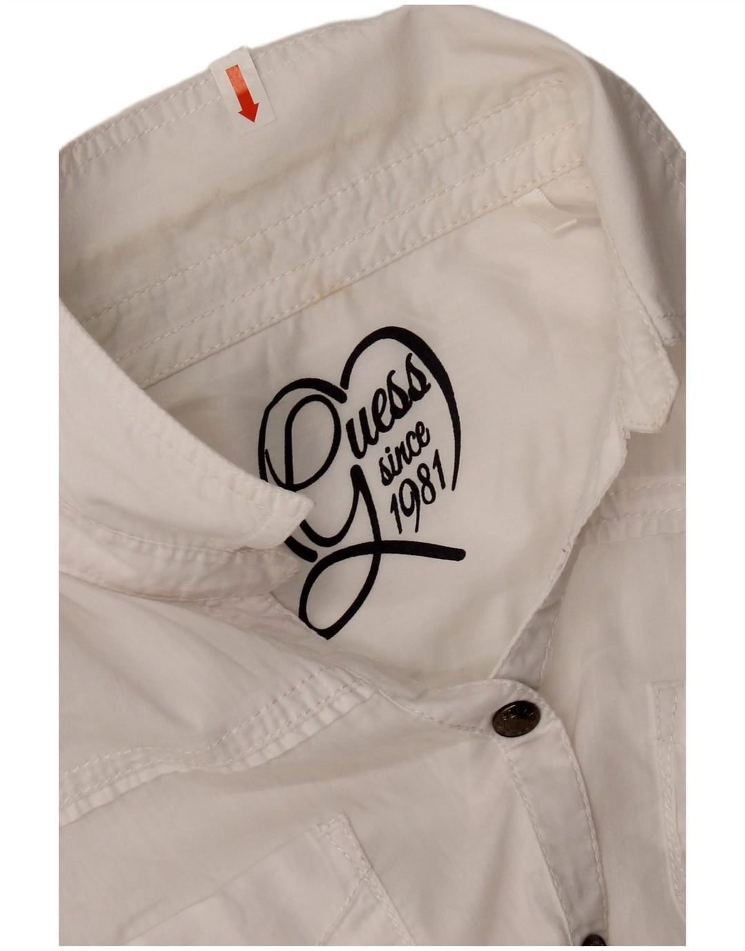 Koszula Guess dla dziewczynki 11-12 lat, biała, bawełniana