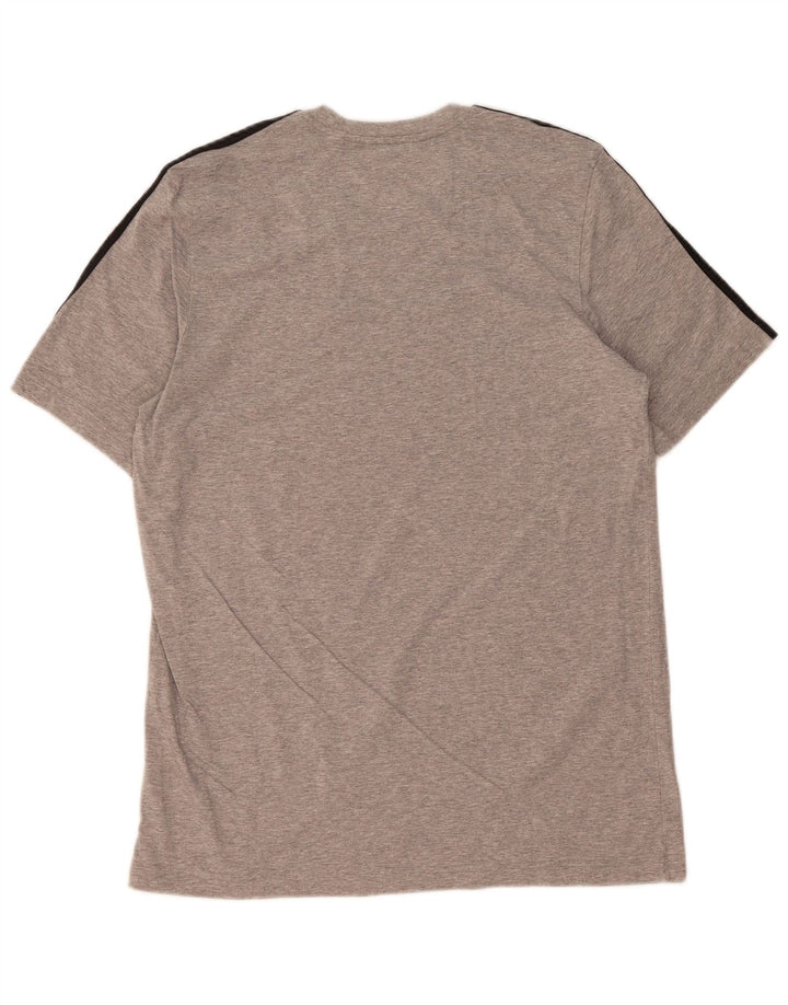 ADIDAS Mens T-Shirt Top XL Grey Cotton