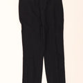 MASSIMO DUTTI Mens Straight Suit Trousers EU 40 Medium W31 L29 Navy Blue Vintage Massimo Dutti and Second-Hand Massimo Dutti from Messina Hembry 