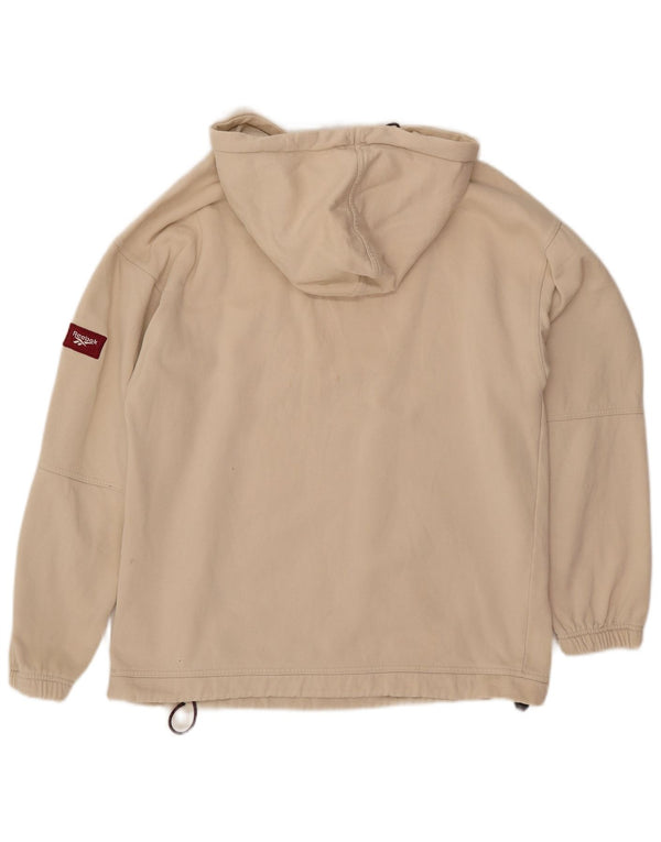 Męska bluza z kapturem o luźnym kroju REEBOK XS w kolorze złamanej bieli