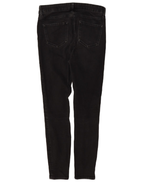 Marks & Spencer Damskie Skinny Jeans UK 10 Small W26 L27 Szara bawełna