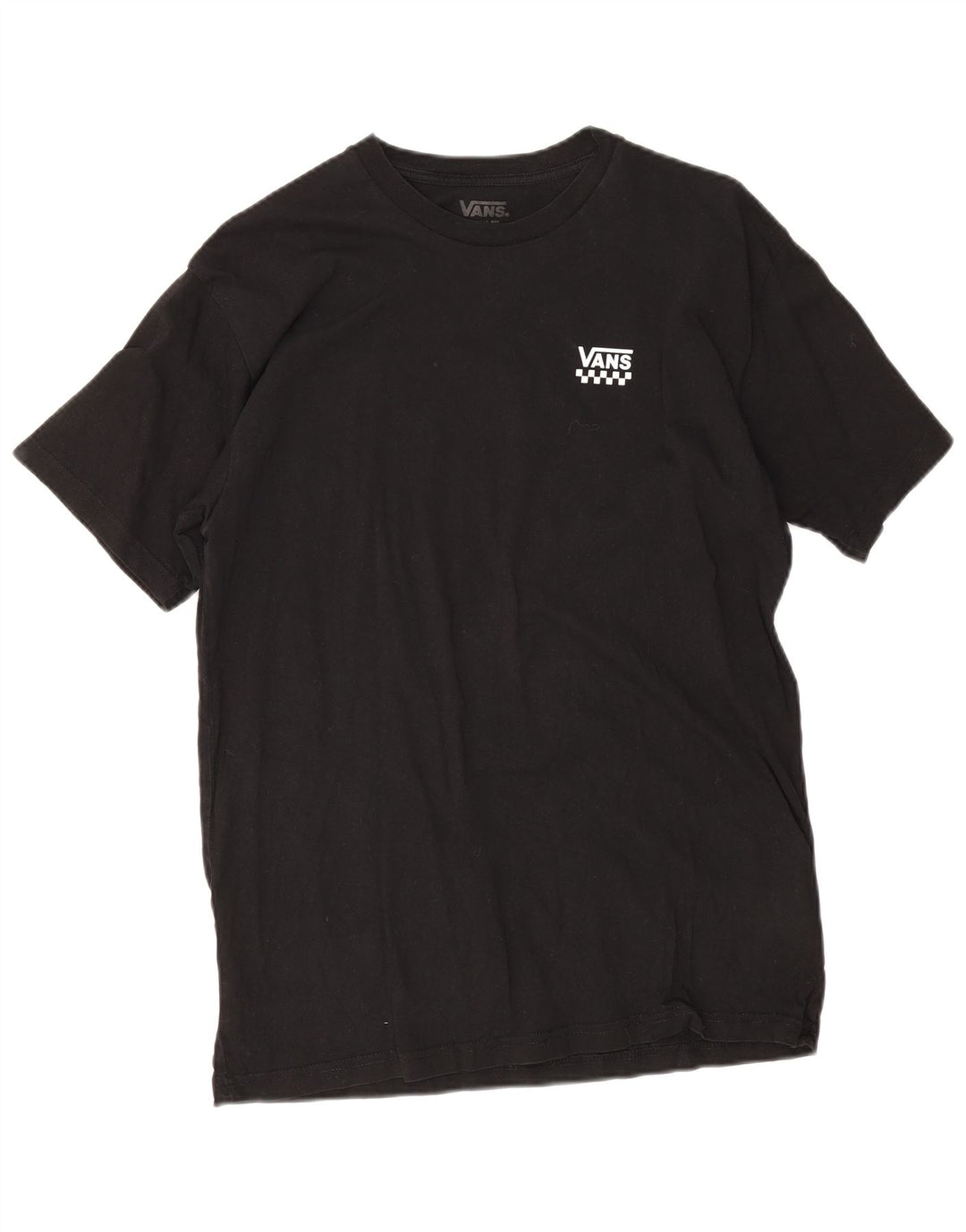 Męski T-shirt Vans o klasycznym kroju, średni czarny, bawełniany