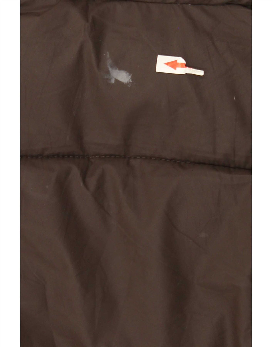 Ocieplana kurtka damska Zara, oversize, UK 6 XS, brązowy poliester