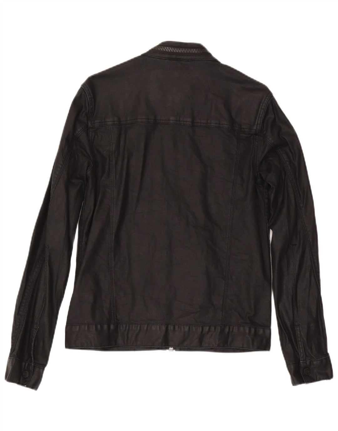 Męska kurtka dżinsowa Superdry UK 36, mała, czarna, bawełniana