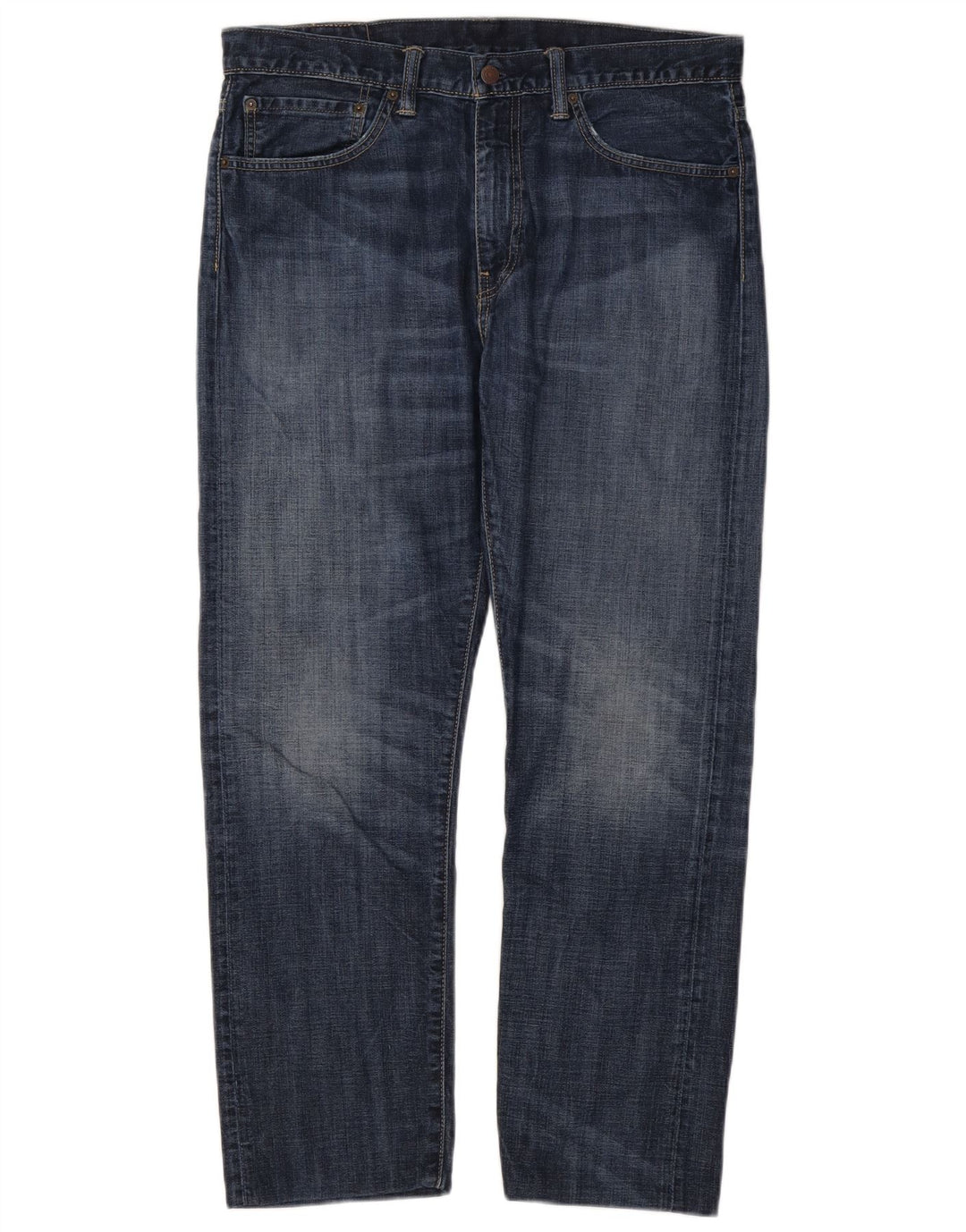 Męskie dżinsy Levi's 508 Regular Tapered W34 L30 Niebieska bawełna