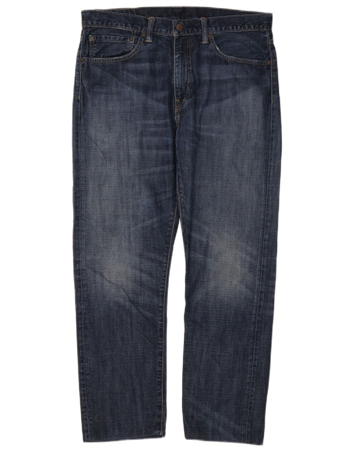 Męskie dżinsy Levi's 508 Regular Tapered W34 L30 Niebieska bawełna