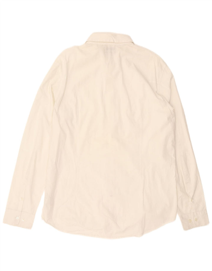 Koszula męska Calvin Klein Jeans XL, biała, bawełniana