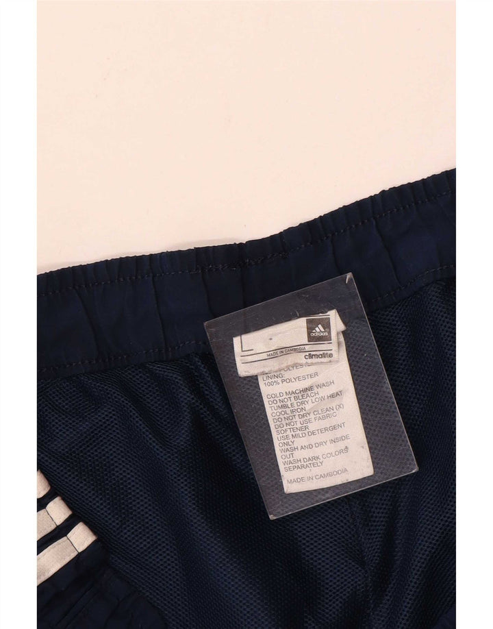 Męskie spodenki sportowe Adidas, duże, granatowe, z poliestru