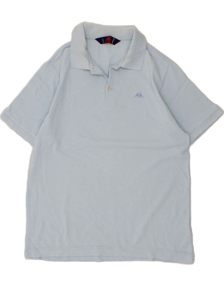 KAPPA Mens Polo Shirt Small Blue Cotton Vintage Kappa and Second-Hand Kappa from Messina Hembry 