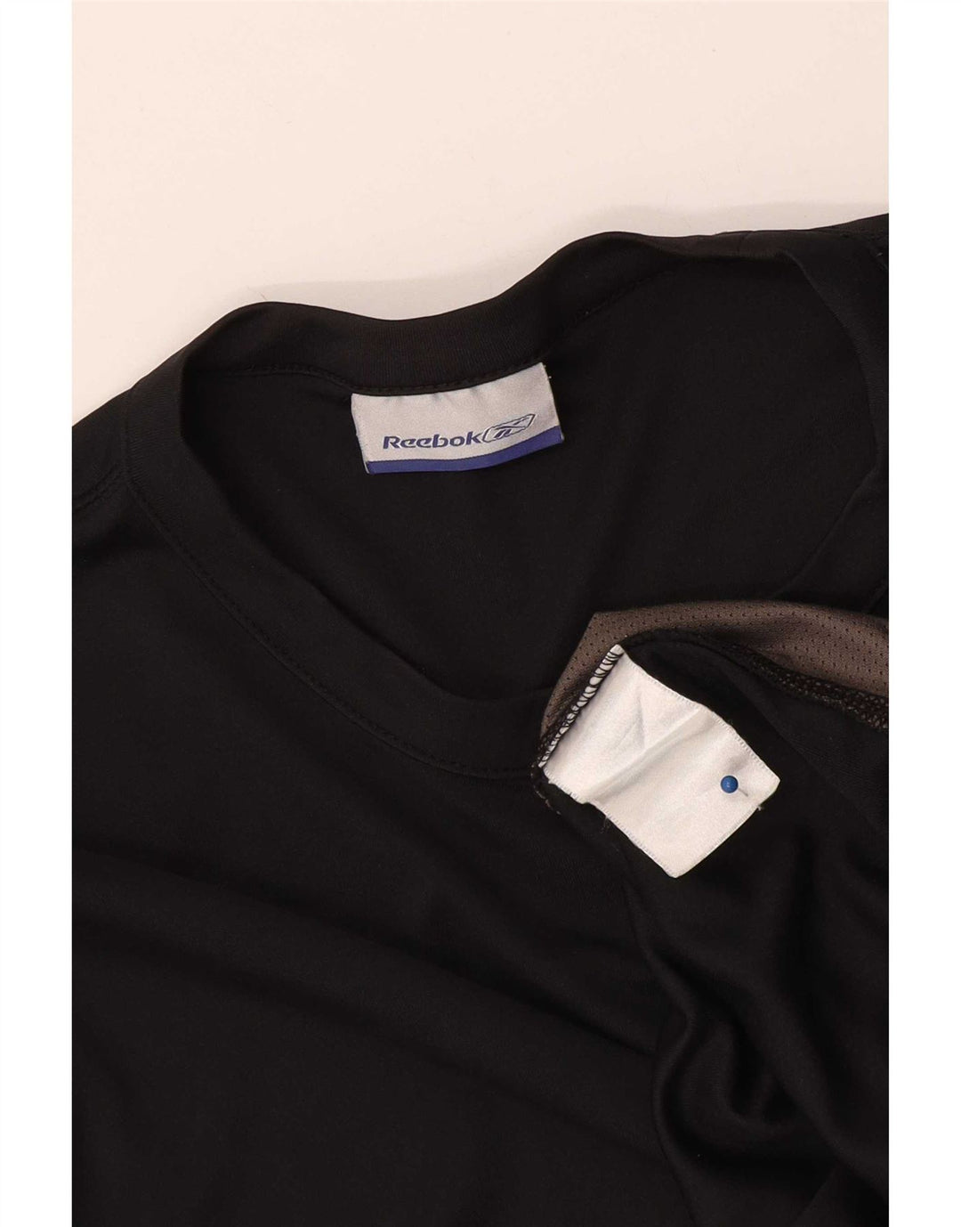 T-shirt męski Reebok Top, średni czarny, blok kolorów