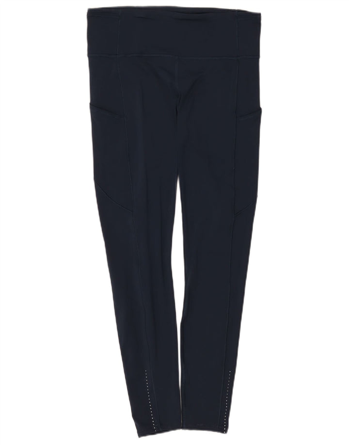 Damskie legginsy z wysokim stanem Lululemon US 10, duże, granatowe