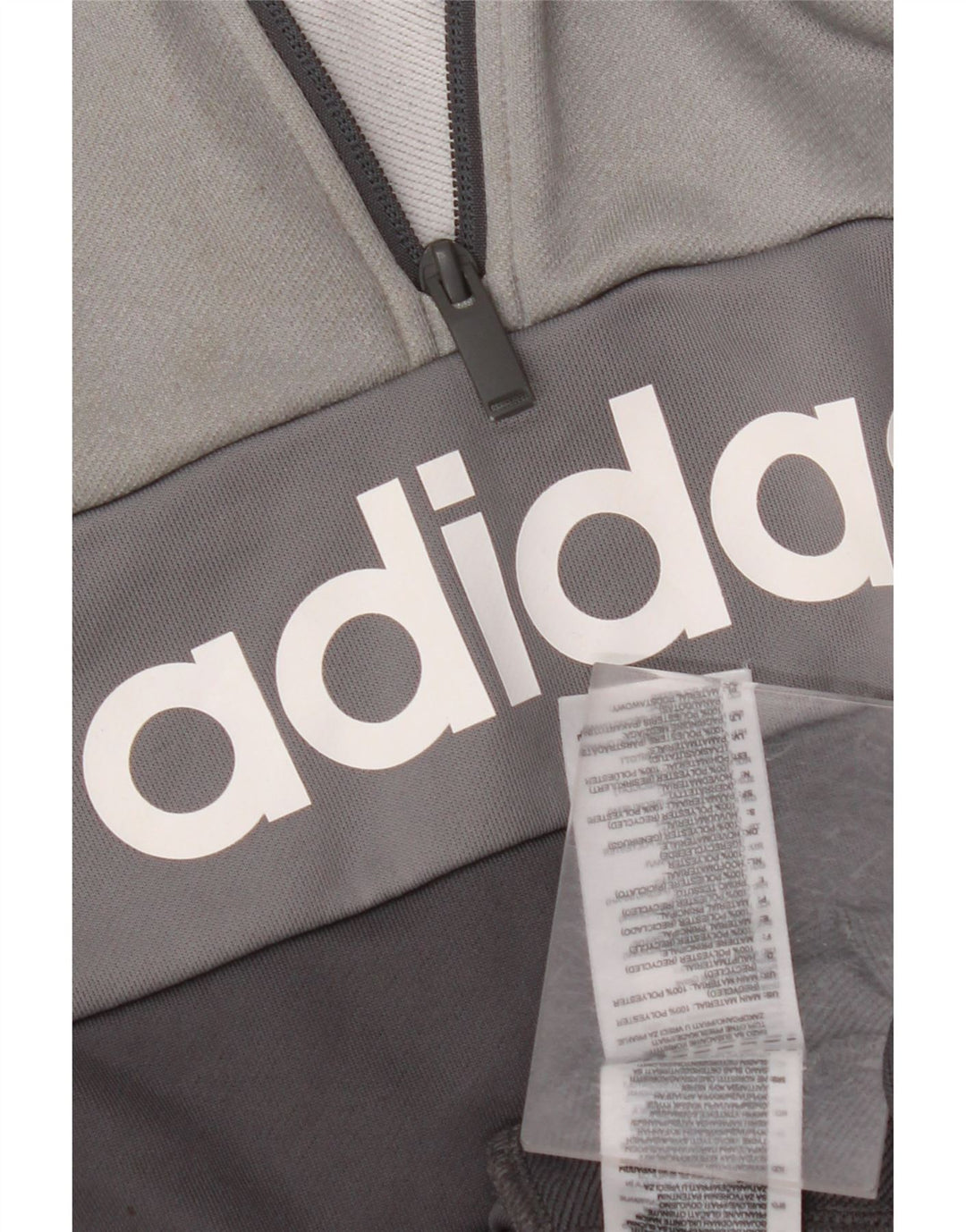 Chłopięca bluza ADIDAS Aeroready Graphic 9-10 lat, szara