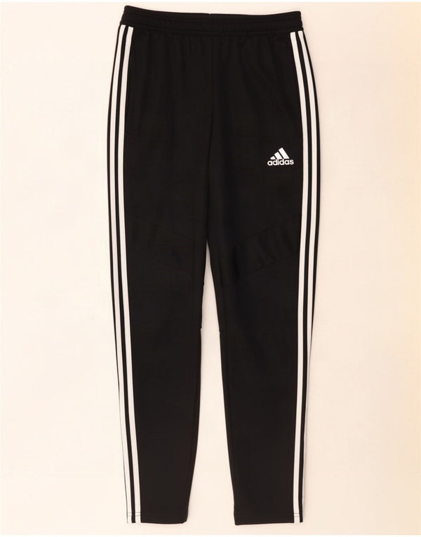 Męskie spodnie dresowe Adidas Aeroready, średni czarny poliester