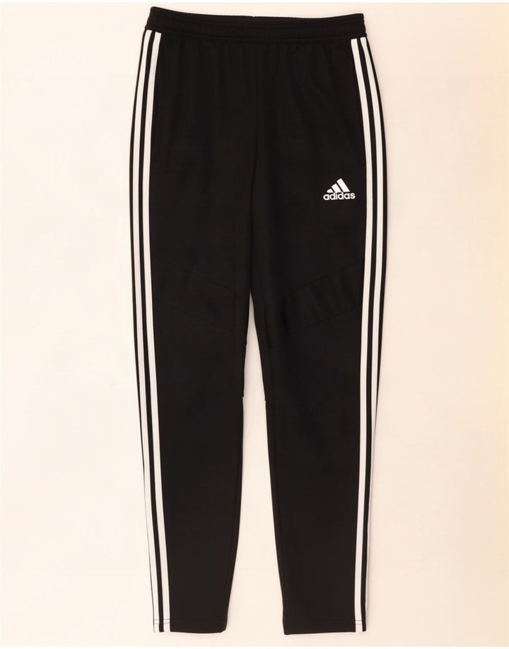 Męskie spodnie dresowe Adidas Aeroready, średni czarny poliester
