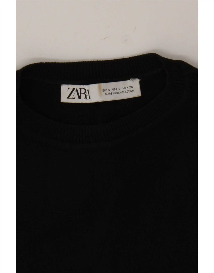Damski podkoszulek Zara Crop Vest UK 8 Small Black