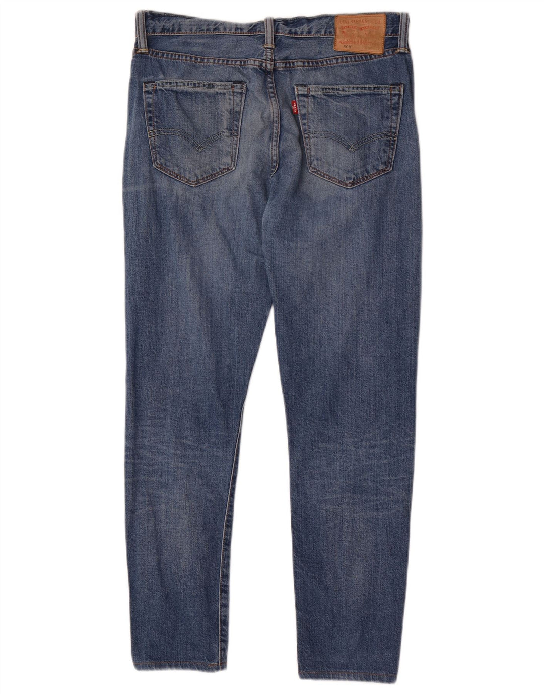 Męskie jeansy Levi's 508 Regular Tapered W30 L28 Niebieskie bawełniane