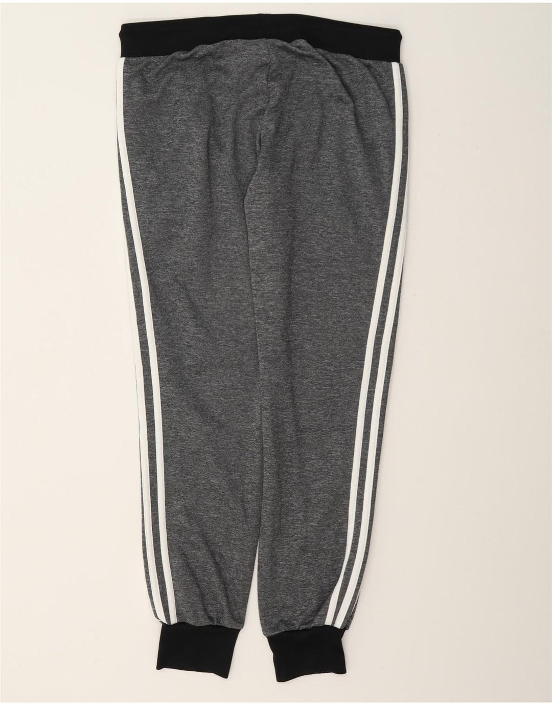 Damskie spodnie dresowe Adidas Joggers UK 12 Średni szary poliester
