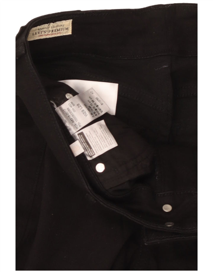 Damskie jeansy Levi's W29 L28 czarne