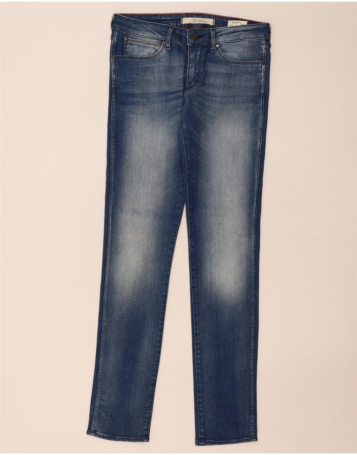 Damskie jeansy Wrangler Molly Slim W28 L34 Niebieskie bawełniane