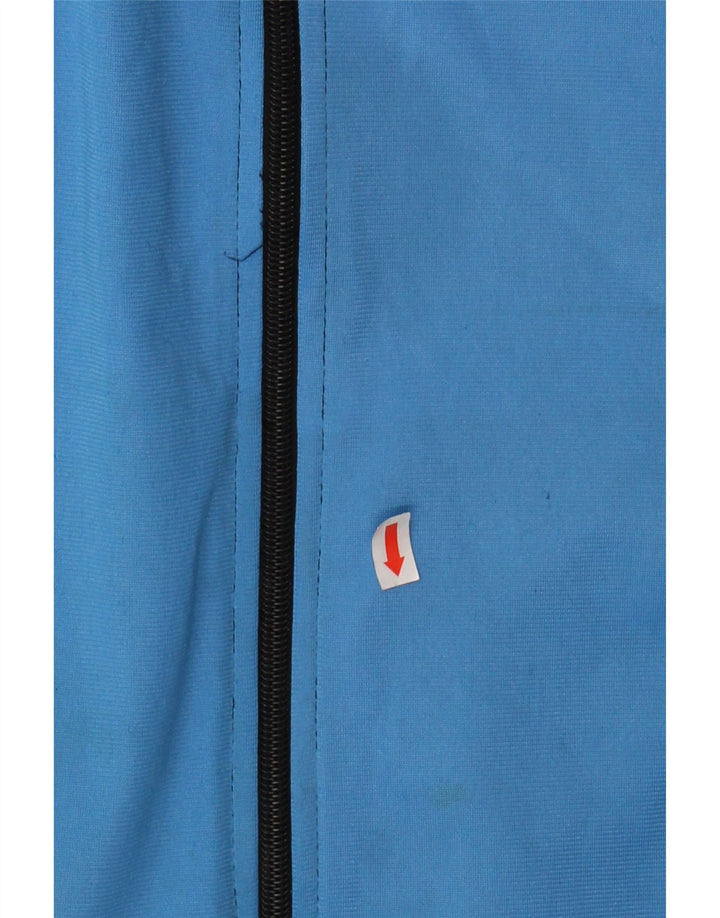 DIADORA Mens Tracksuit Top Jacket Large Blue Colourblock Polyester