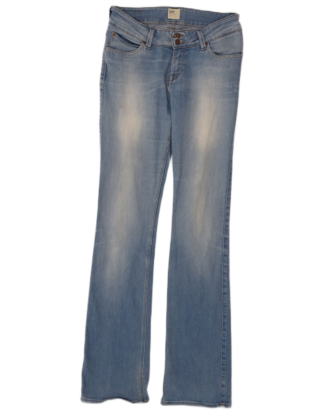 Damskie jeansy Lee Joliet Bootcut W29 L33 Niebieskie bawełniane