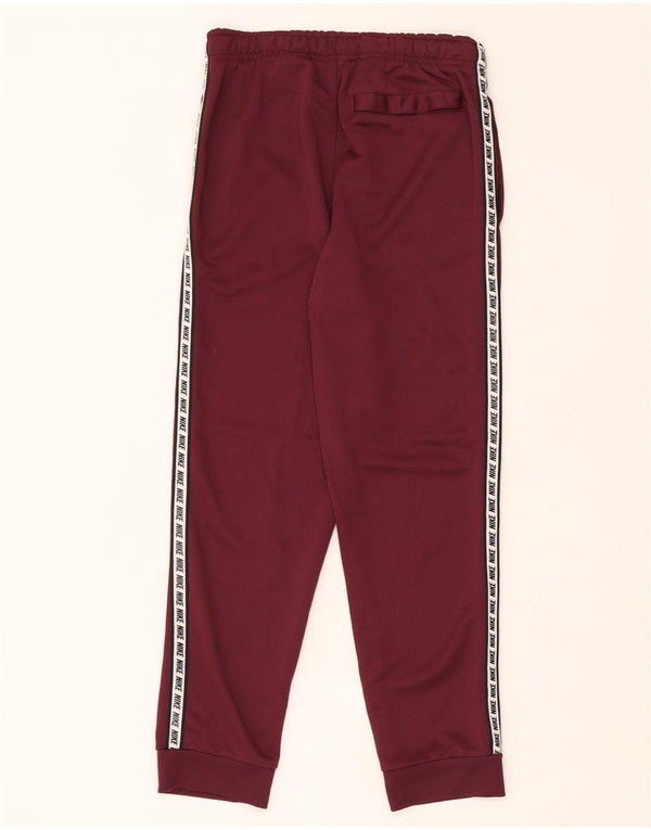 Chłopięce spodnie dresowe NIKE Joggery 13-14 lat XL, bordowy, blok kolorów