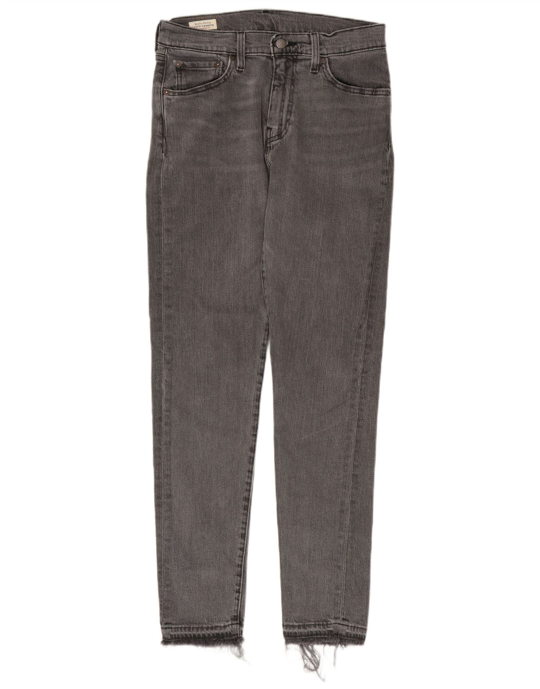 Damskie jeansy Levi's 512 Slim Tapered W30 L32 Szara bawełna