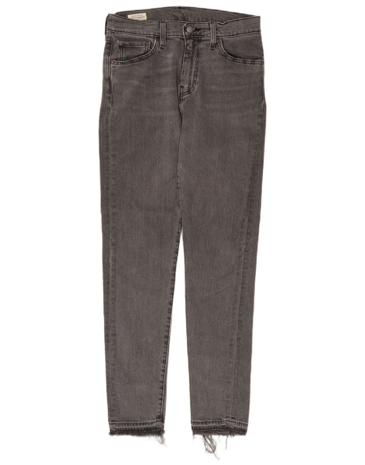 Damskie jeansy Levi's 512 Slim Tapered W30 L32 Szara bawełna