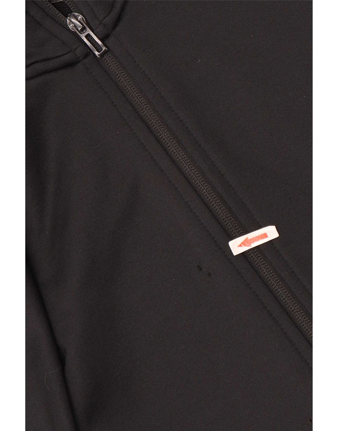 Adidas Męski sweter z kapturem i zamkiem błyskawicznym 2XL Czarny poliester