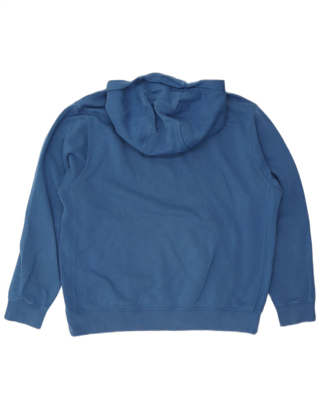 Męski sweter z kapturem Nike, duży, niebieski, bawełniany