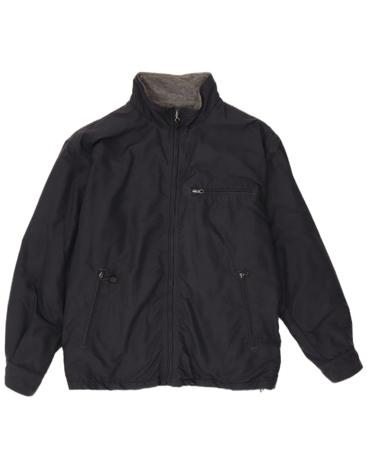 Think Pink Męska kurtka wiatrówka bomber UK 42 XL granatowa