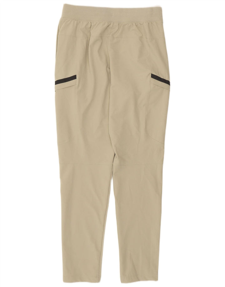 Damskie spodnie dresowe Under Armour Medium W28 L30 w beżowe paski