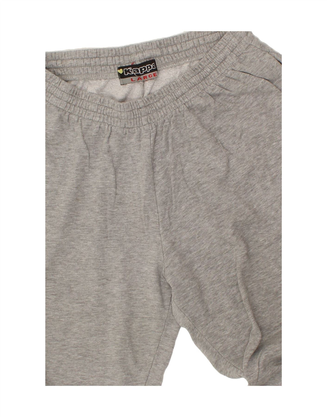 KAPPA Womens Capri Tracksuit Trousers Large Grey Cotton Vintage Kappa and Second-Hand Kappa from Messina Hembry 