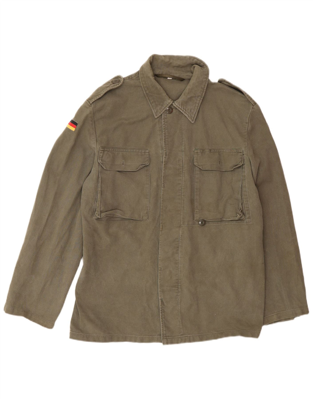 Męska kurtka wojskowa Vintage UK 40 Large Khaki