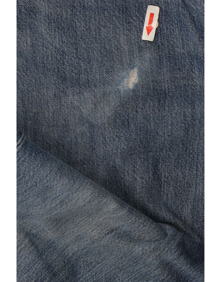 Męskie jeansy Levi's 501 Straight W33 L36 Niebieskie bawełniane