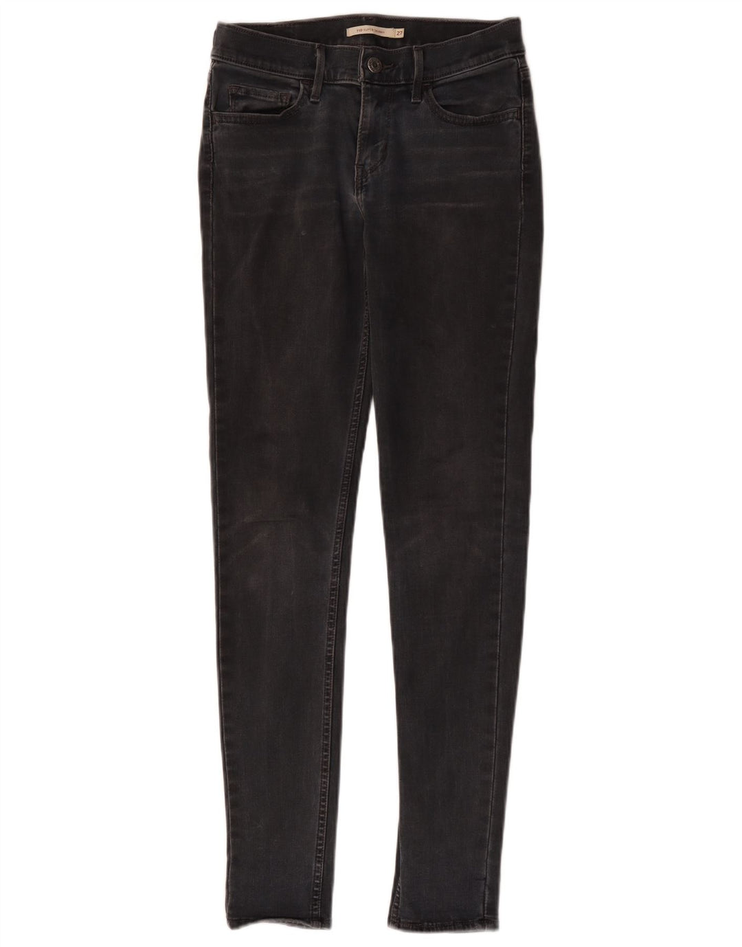 Damskie jeansy Levi's 710 Super Skinny W27 L30 Szare
