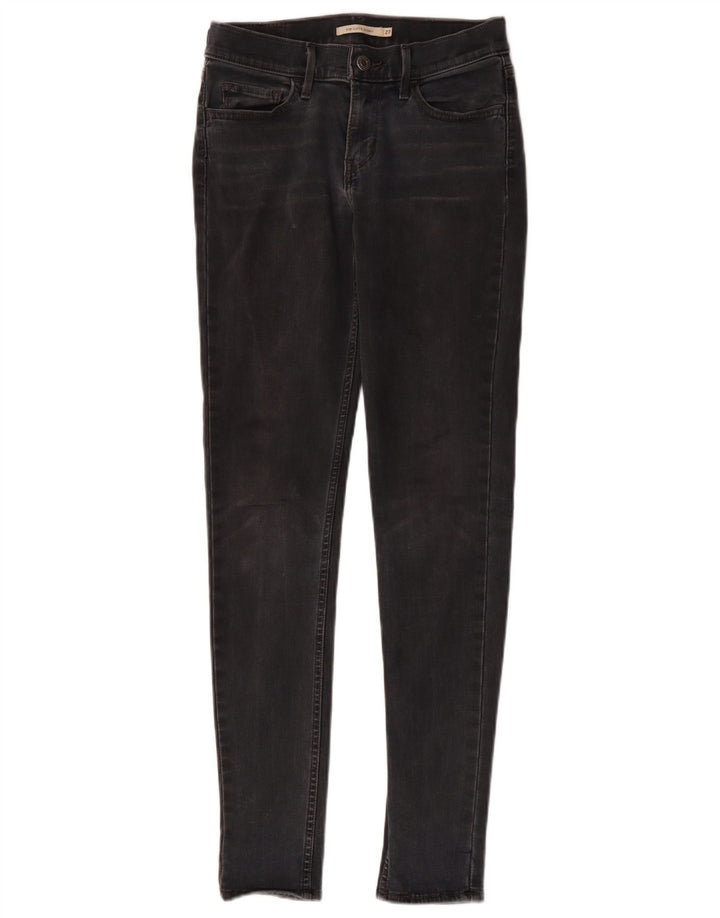 Damskie jeansy Levi's 710 Super Skinny W27 L30 Szare