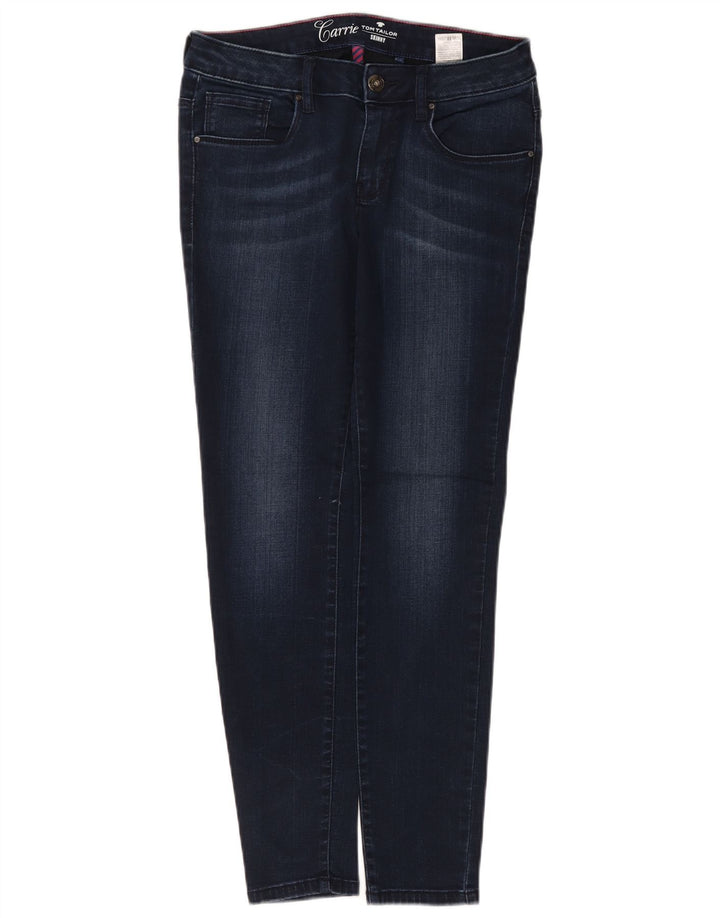 Damskie jeansy Skinny Tom Tailor W30 L30 Granatowy Lyocell