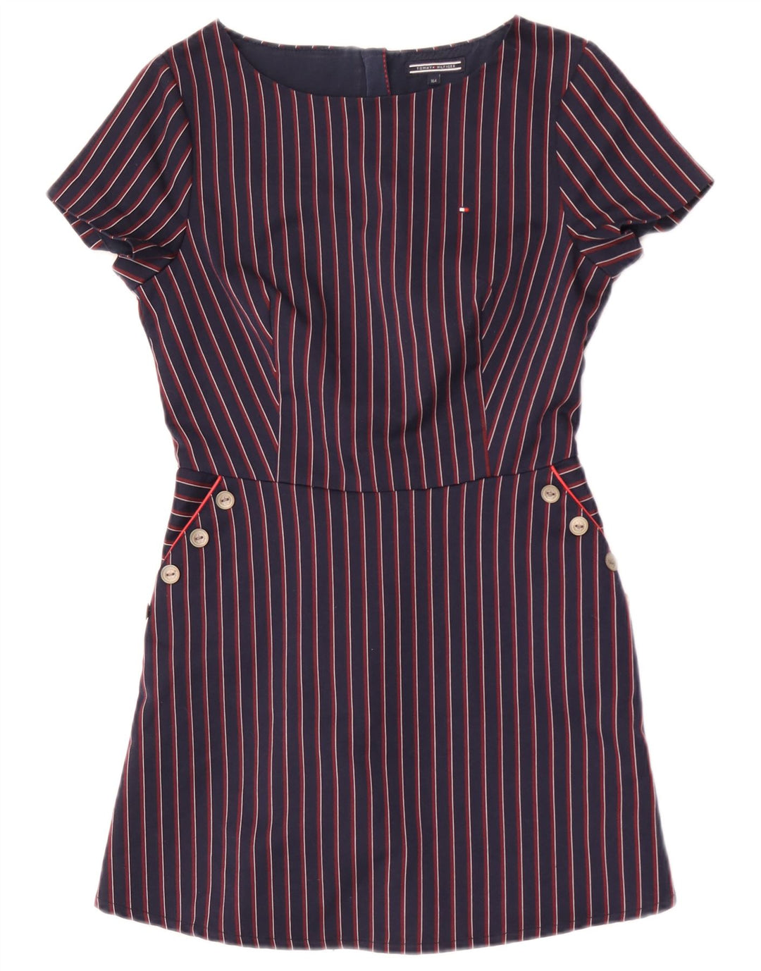 Sukienka dziewczęca Tommy Hilfiger Basic 14-15 lat w kolorze granatowym w paski