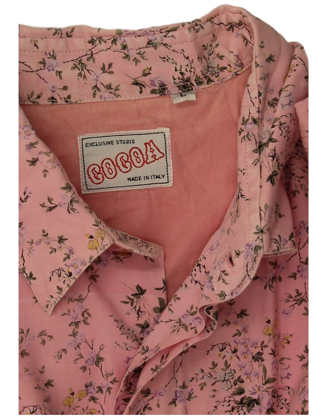 Koszula damska Cocoa, duża, w różowe kwiaty
