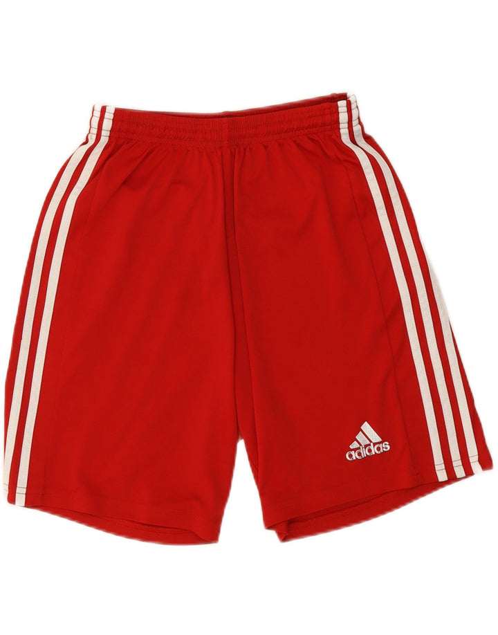 Męskie spodenki sportowe Adidas Aeroready, średni czerwony poliester