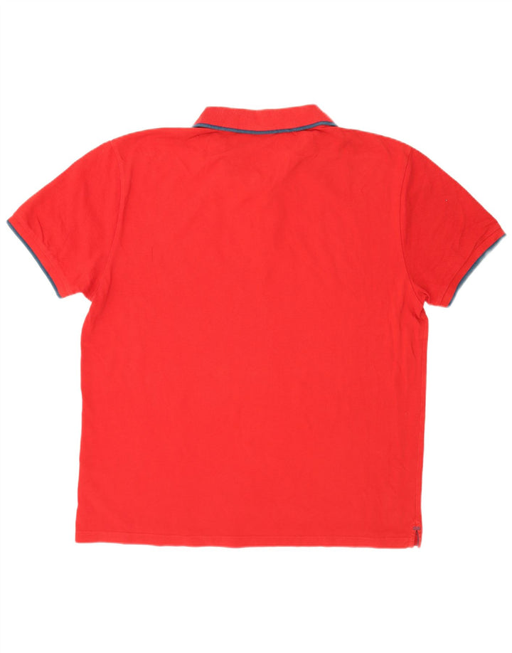 Męska koszulka polo North Sails 2XL, czerwona, bawełniana