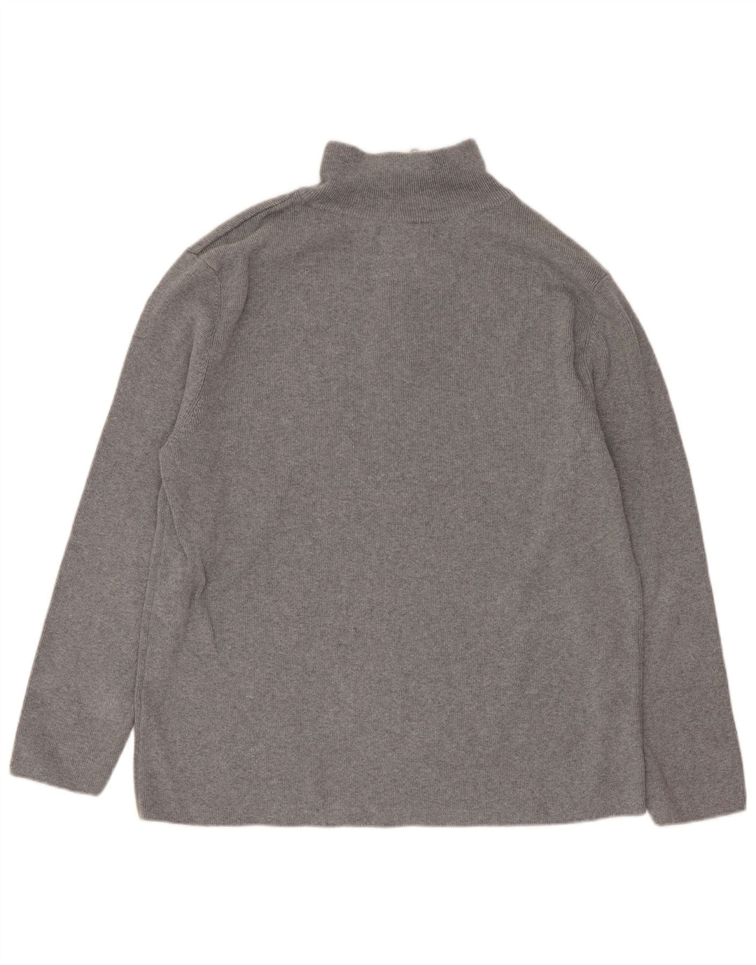 Bluza chłopięca Zara z długim rękawem i zamkiem 1/4, 13-14 lat, szara bawełna