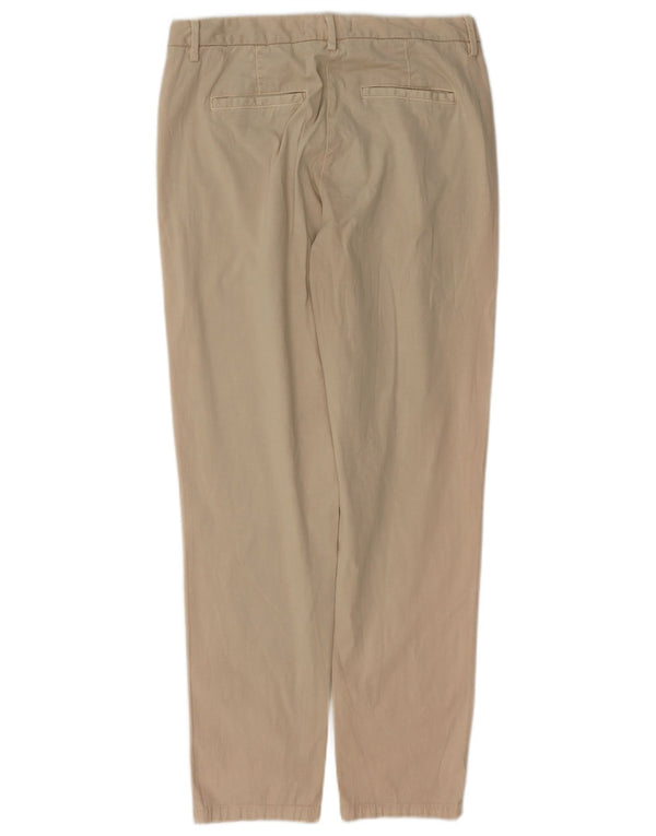 Spodnie Chino Marks & Spencer Damskie UK 10 Small W27 L29 Beżowe Bawełniane