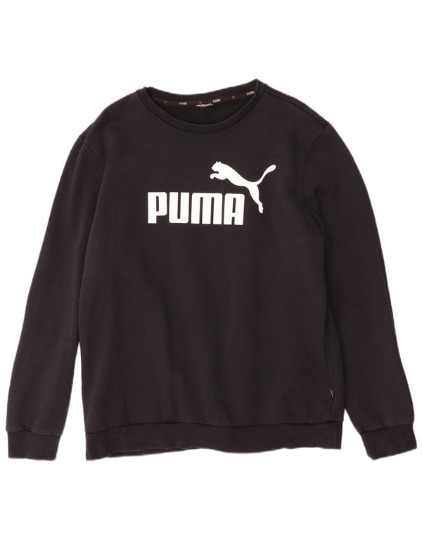 Męska bluza z grafiką Puma, duża, czarna