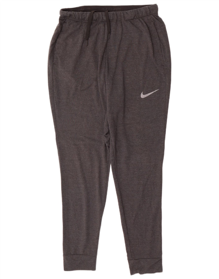 Męskie spodnie dresowe Nike Joggers Średnioszary, nakrapiana wiskoza