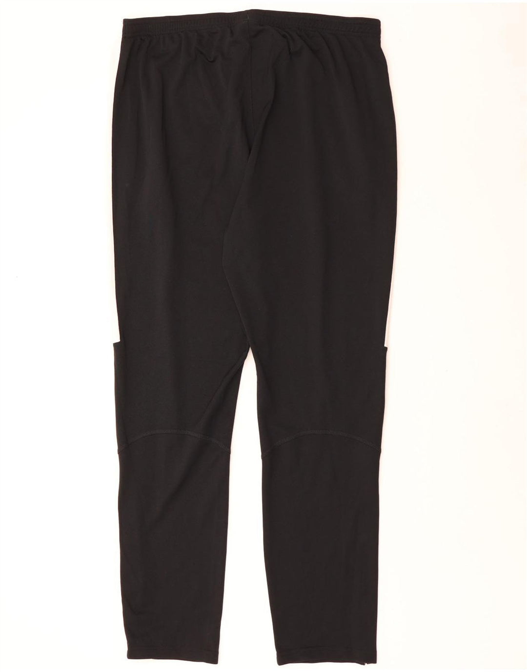 Męskie spodnie dresowe NIKE Dri Fit 2XL, czarny poliester z blokami kolorów