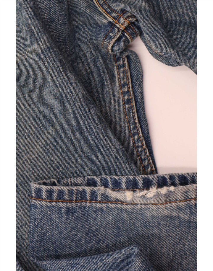 Męskie jeansy Levi's 505 Straight W34 L30 Niebieskie bawełniane