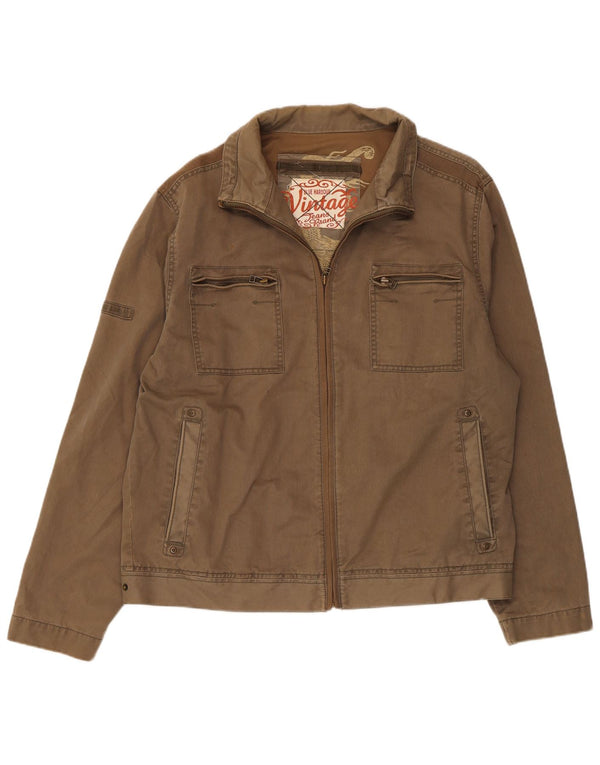 Niebieska kurtka męska Marks & Spencer Harbour Utility UK 40, duża khaki